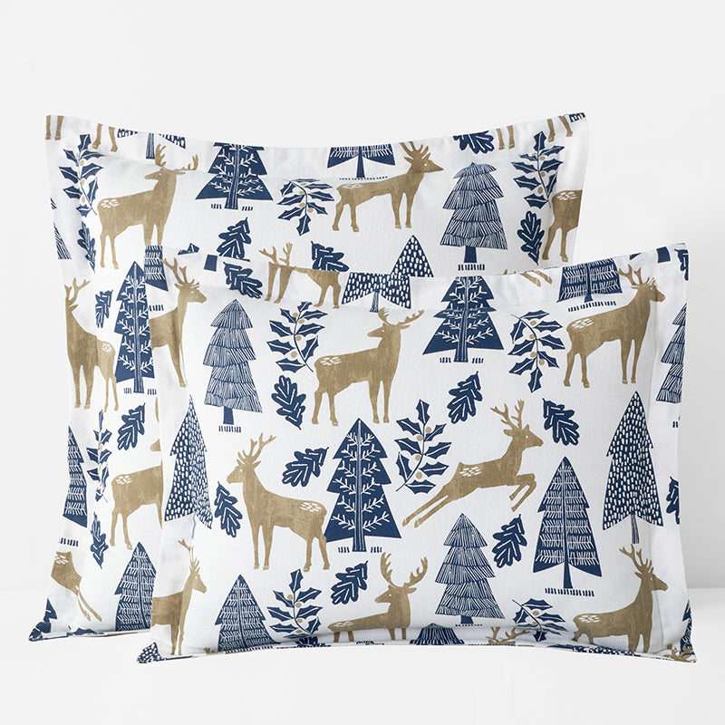 Holiday Print Classic Ultra-Cozy Cotton Flannel Sham