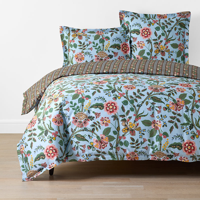 Gracie Reversible Classic Smooth Sateen Duvet Cover