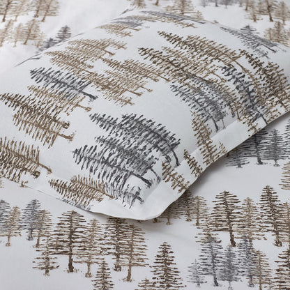 Holiday Print Classic Ultra-Cozy Cotton Flannel Fitted Bed Sheet