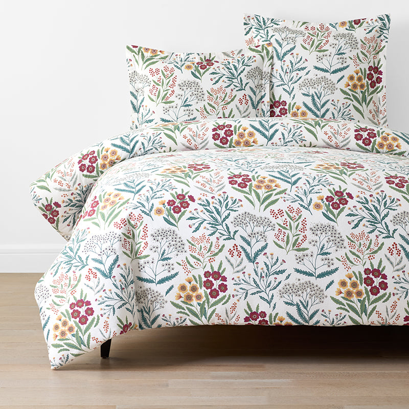 Holiday Print Classic Ultra-Cozy Cotton Flannel Duvet Cover