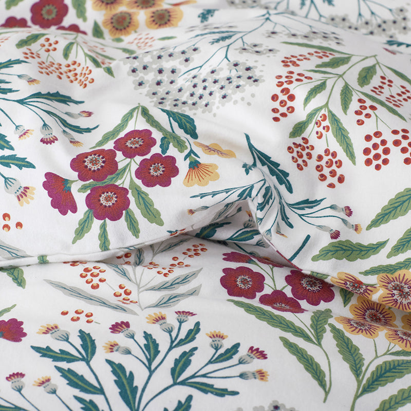 Holiday Print Classic Ultra-Cozy Cotton Flannel Duvet Cover