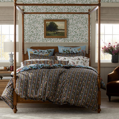 Gracie Reversible Classic Smooth Sateen Duvet Cover