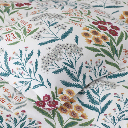Holiday Print Classic Ultra-Cozy Cotton Flannel Fitted Bed Sheet