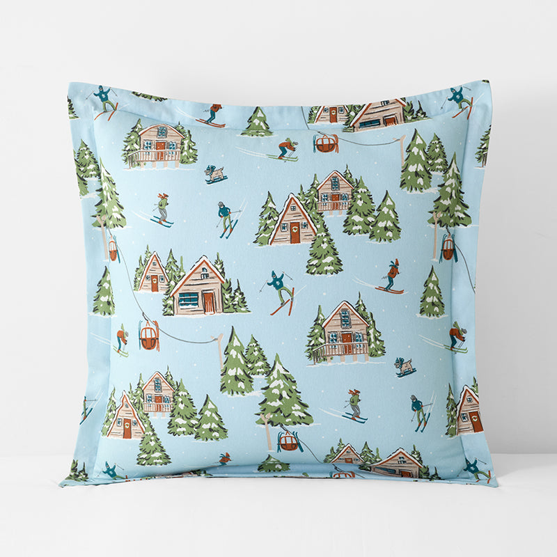 Holiday Print Classic Ultra-Cozy Cotton Flannel Sham
