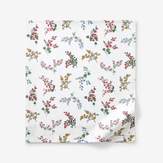 Amelia Classic Smooth Sateen Flat Bed Sheet