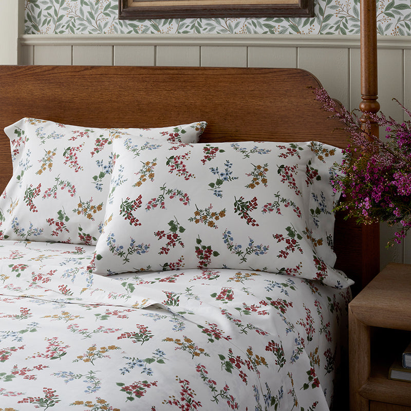Amelia Classic Smooth Sateen Bed Sheet Set