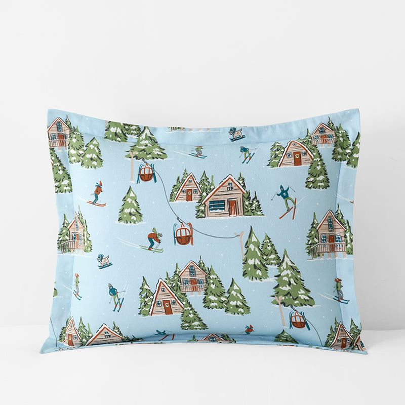 Holiday Print Classic Ultra-Cozy Cotton Flannel Sham