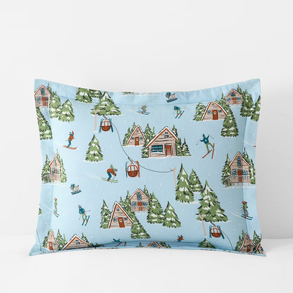 Holiday Print Classic Ultra-Cozy Cotton Flannel Sham