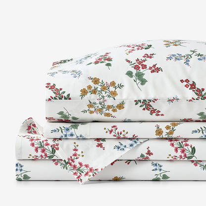 Amelia Classic Smooth Sateen Bed Sheet Set
