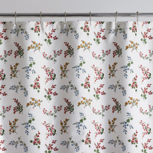Amelia Classic Smooth Sateen Shower Curtain