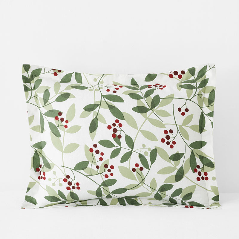 Holiday Print Classic Ultra-Cozy Cotton Flannel Sham