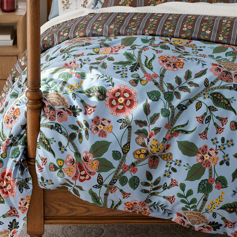 Gracie Reversible Classic Smooth Sateen Duvet Cover