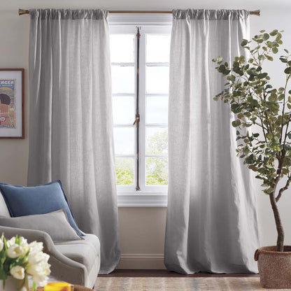 Linen Window Curtain