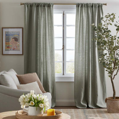 Linen Window Curtain