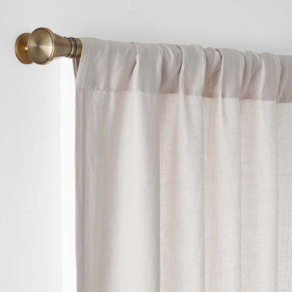 Linen Blackout Window Curtain