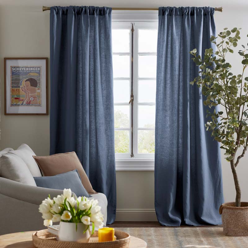 Linen Window Curtain