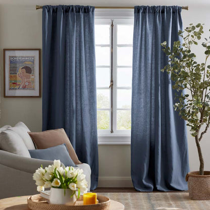 Linen Window Curtain