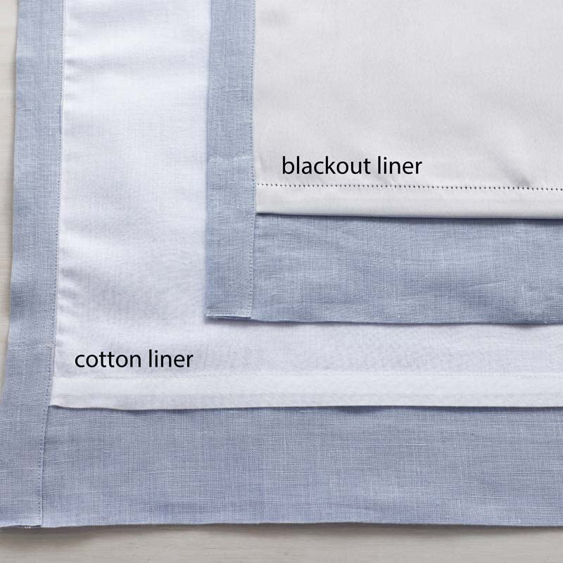 Linen Blackout Window Curtain