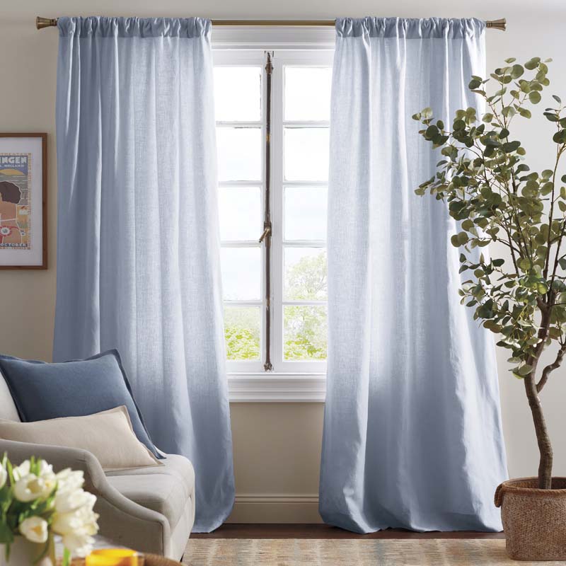 Linen Blackout Window Curtain