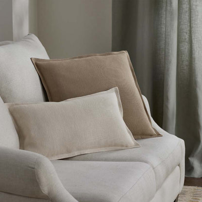 Linen Decorative Lumbar Pillow Cover