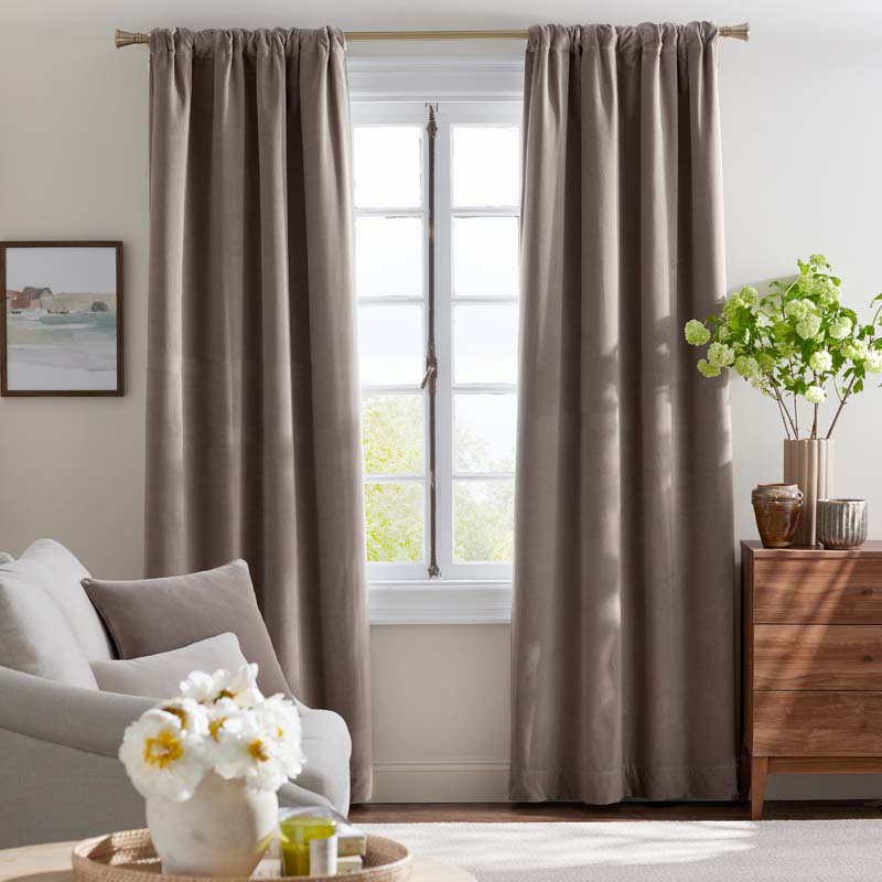 Velvet Blackout Window Curtain
