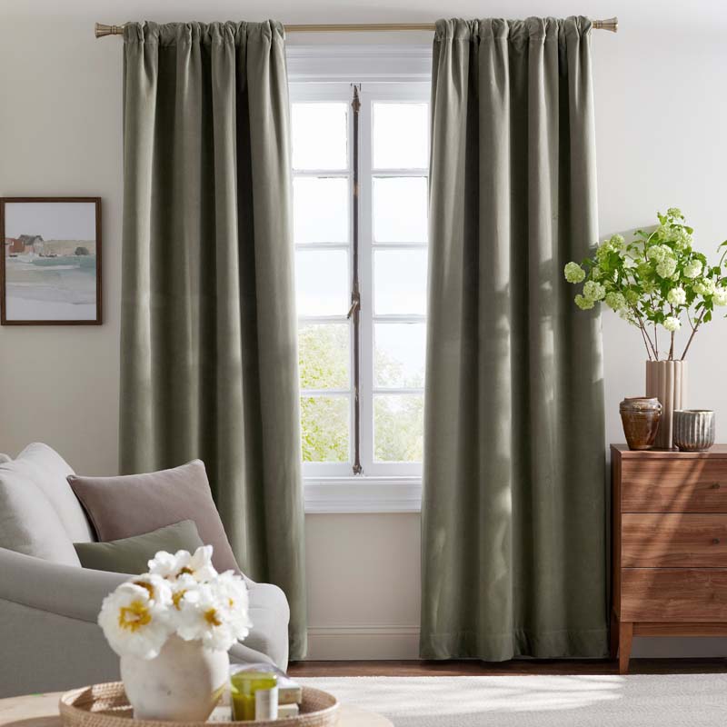 Velvet Blackout Window Curtain