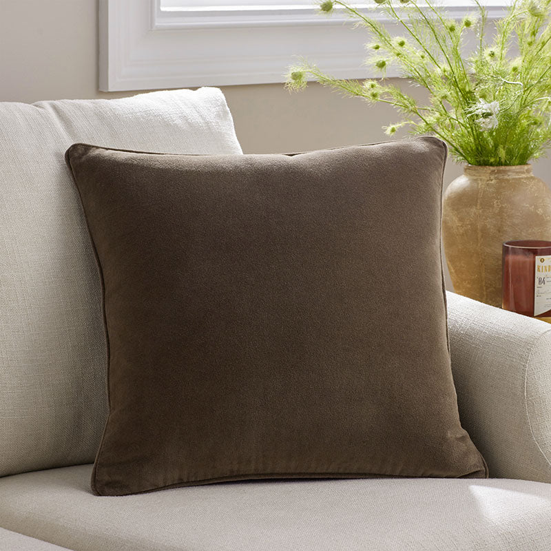 Velvet Decorative Square Pillow Cover