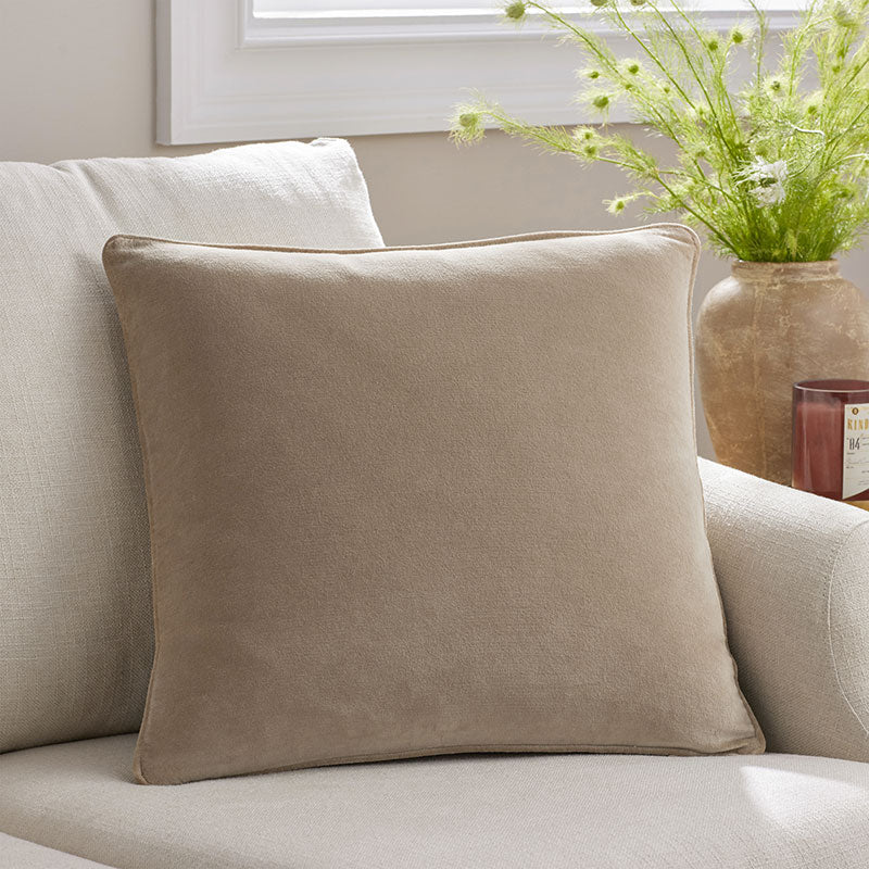 Velvet Decorative Square Pillow Cover