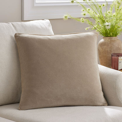 Velvet Decorative Square Pillow Cover