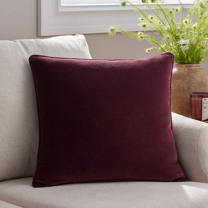 Velvet Decorative Square Pillow Cover