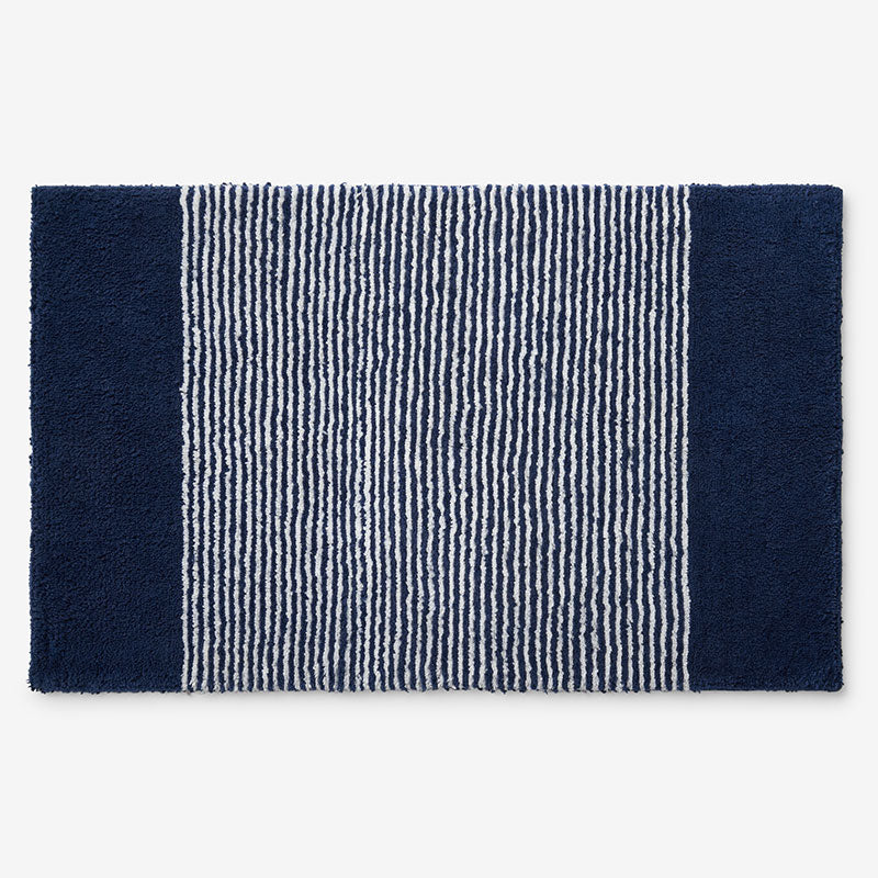Striped Bath Rug