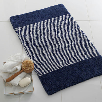 Striped Bath Rug