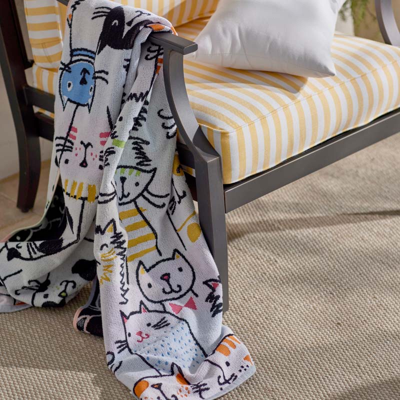 Cotton Terry Beach Towel