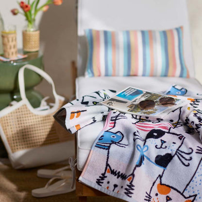 Cotton Terry Beach Towel