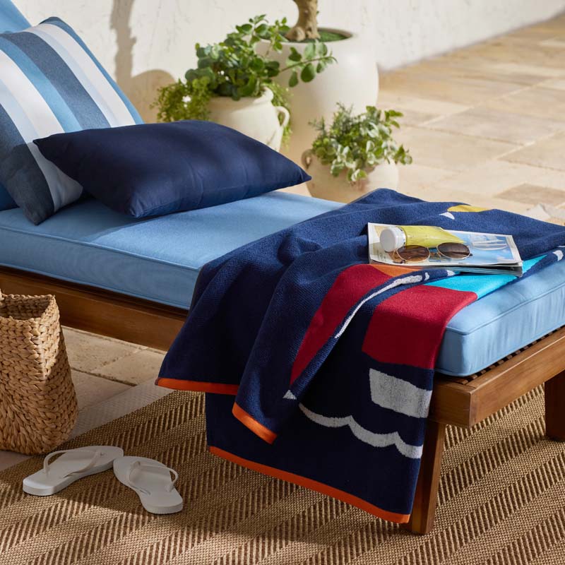 Cotton Terry Beach Towel