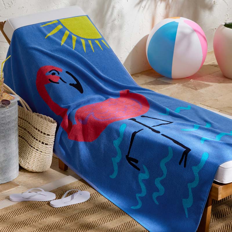 Cotton Terry Beach Towel