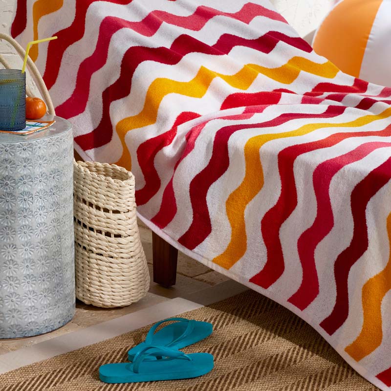 Cotton Terry Beach Towel