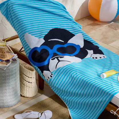 Cotton Terry Beach Towel