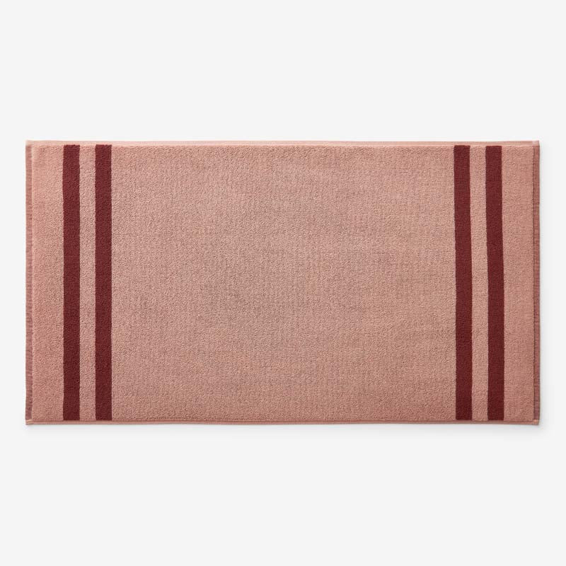 Mirage Aegean Cotton Reversible Stripe Bath Mat