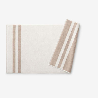Mirage Aegean Cotton Reversible Stripe Bath Mat