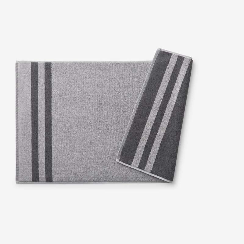 Mirage Aegean Cotton Reversible Stripe Bath Mat