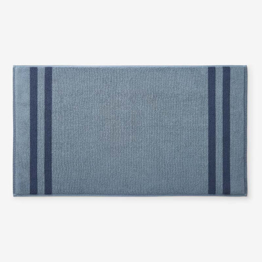 Mirage Aegean Cotton Reversible Stripe Bath Mat