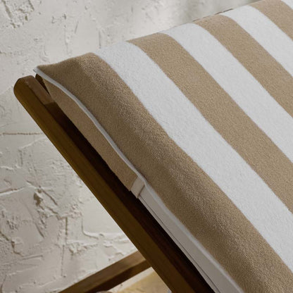 Classic Cabana Stripe Lounge Chair Cover