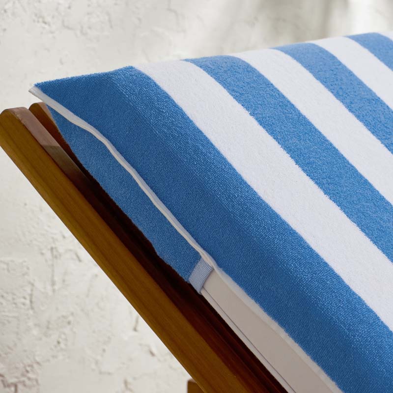 Classic Cabana Stripe Lounge Chair Cover
