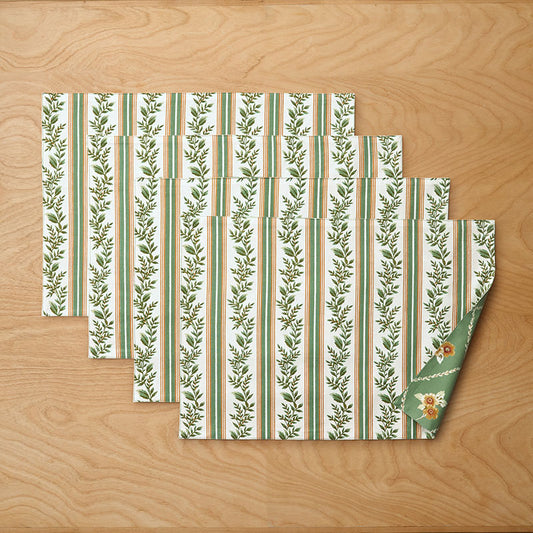 West Hill Reversible Placemats, Set of 4