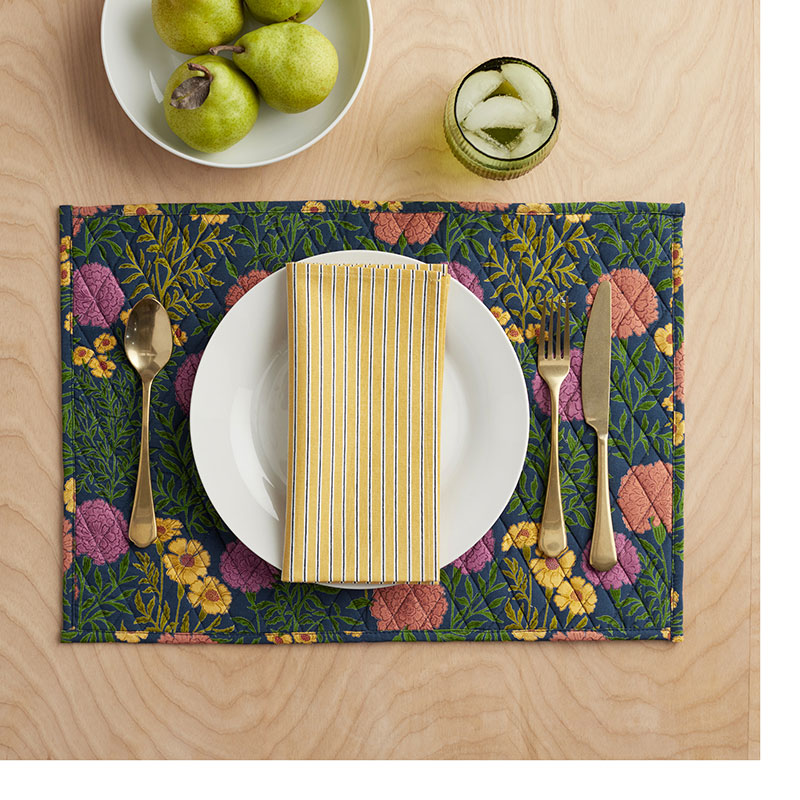 Sabena Reversible Placemats, Set of 4