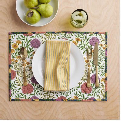 Sabena Reversible Placemats, Set of 4