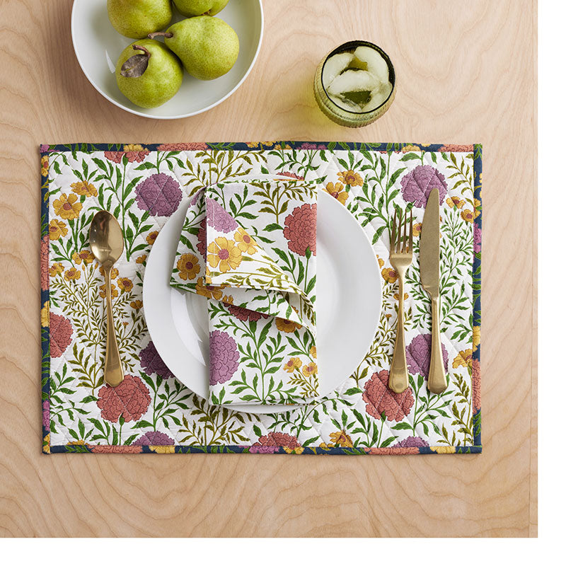 Sabena Reversible Placemats, Set of 4