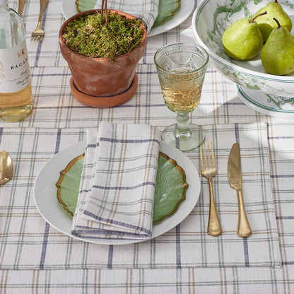 Alerie Yarn-Dyed Plaid Napkins, Set of 4