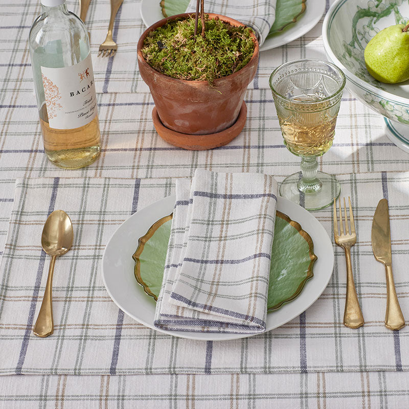 Alerie Yarn-Dyed Plaid Placemats, Set of 4